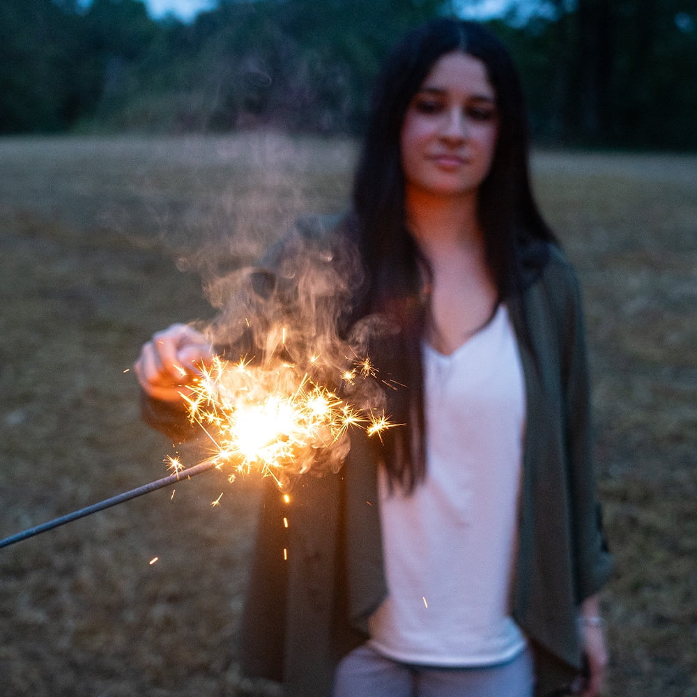 , 8In Gold Sparkler, Hand Held, Party, Holiday, Birthday