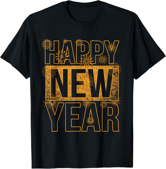 NYE Celebration Party Fireworks Happy New Year T-Shirt