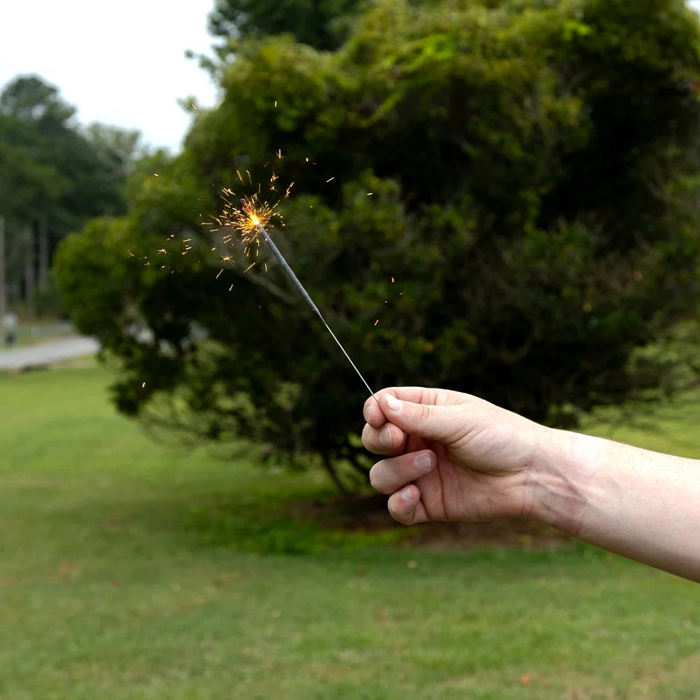 , 8In Gold Sparkler, Hand Held, Party, Holiday, Birthday