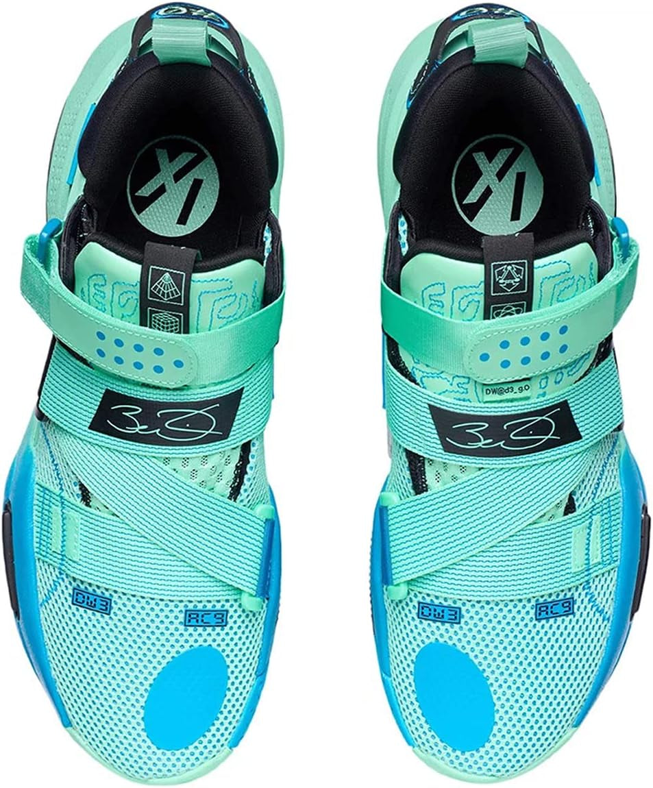 All City 9 V2 Wade Men Basketball Shoes Lining Anti-Slip Professional Shock Absorption Sneakers Sports Shoes