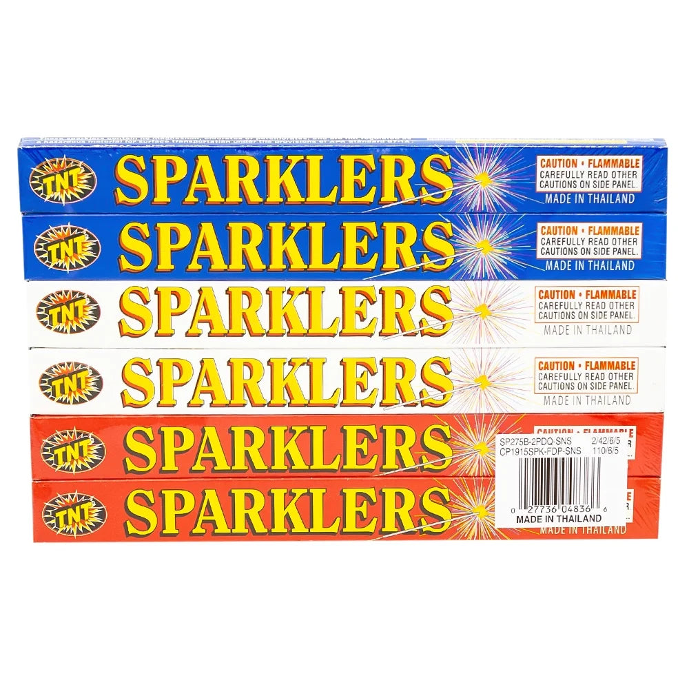, 8In Gold Sparkler, Hand Held, Party, Holiday, Birthday