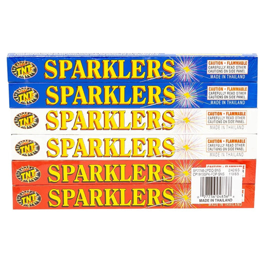 , 8In Gold Sparkler, Hand Held, Party, Holiday, Birthday