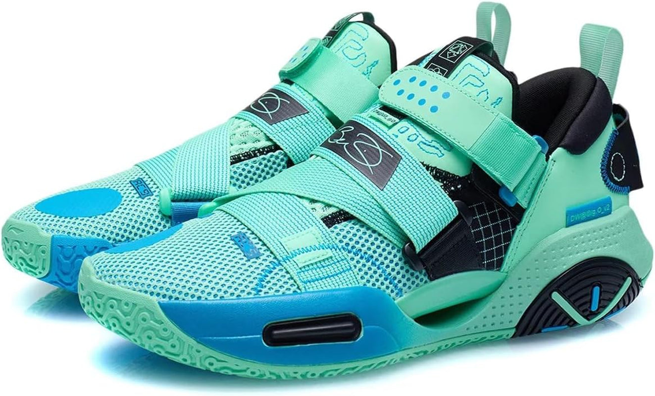 All City 9 V2 Wade Men Basketball Shoes Lining Anti-Slip Professional Shock Absorption Sneakers Sports Shoes